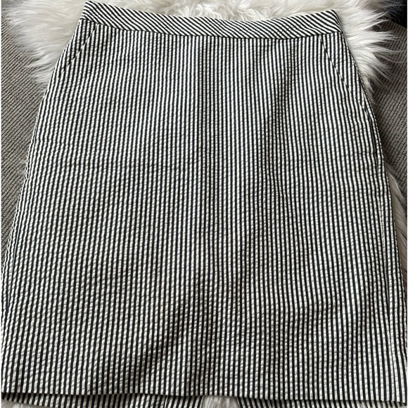 J. Crew Dresses & Skirts - J.Crew Women’s Striped Blue Skirt Size 6